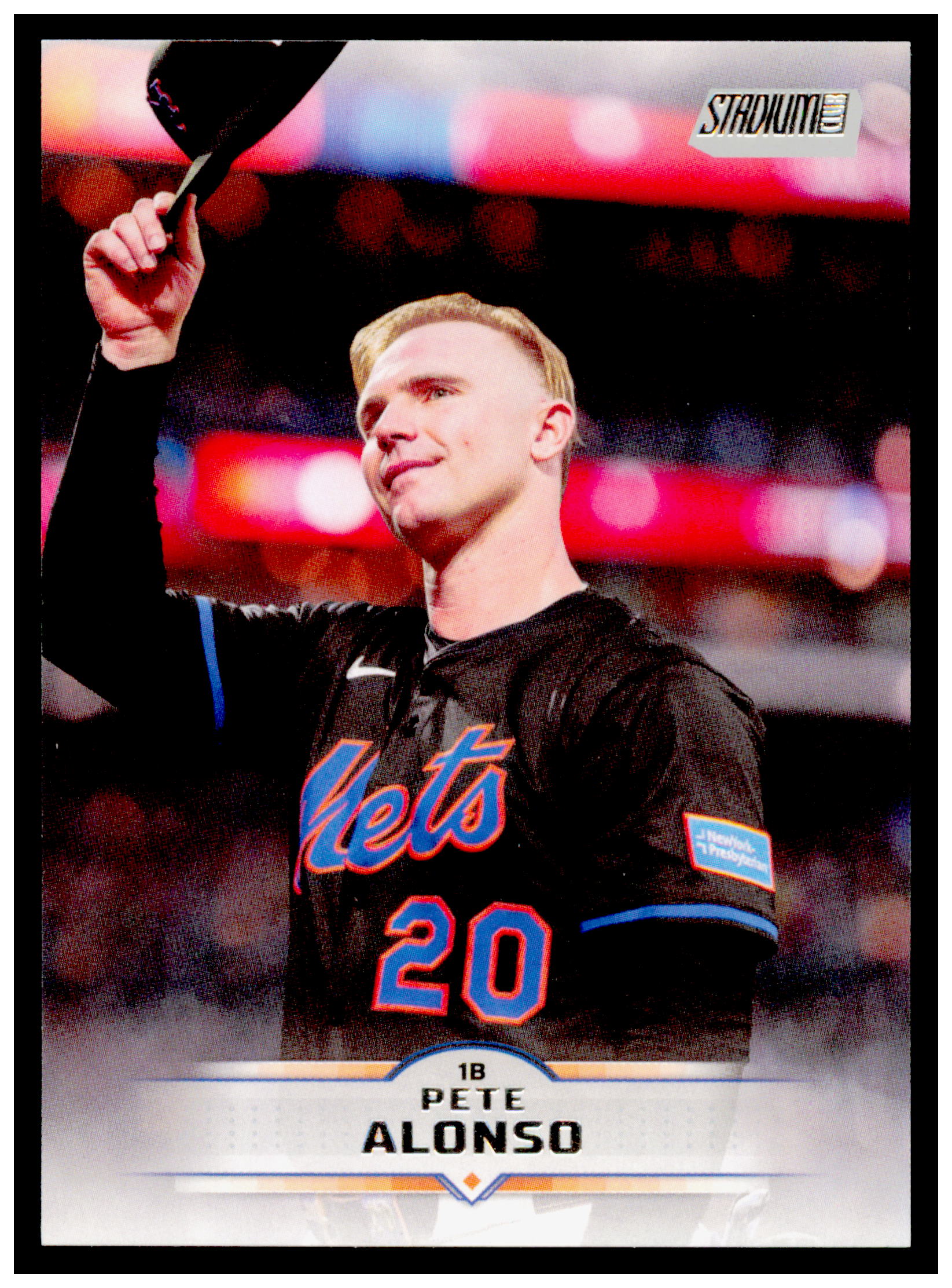 2025 Stadium Club Pete Alonso Card New York Mets #155