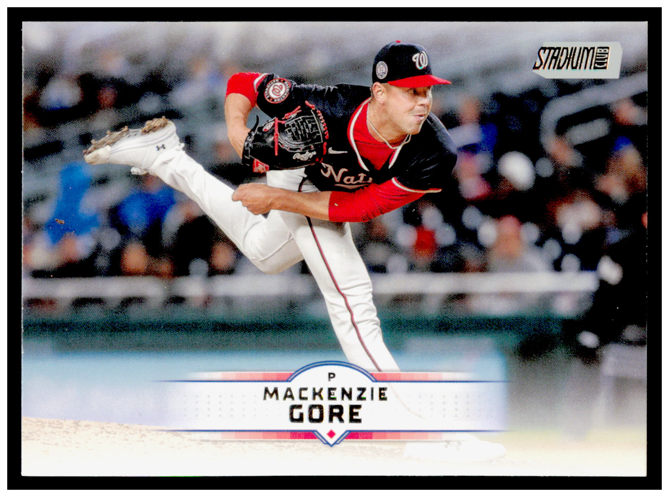 2025 Stadium Club Mackenzie Gore Card Washington Nationals #178