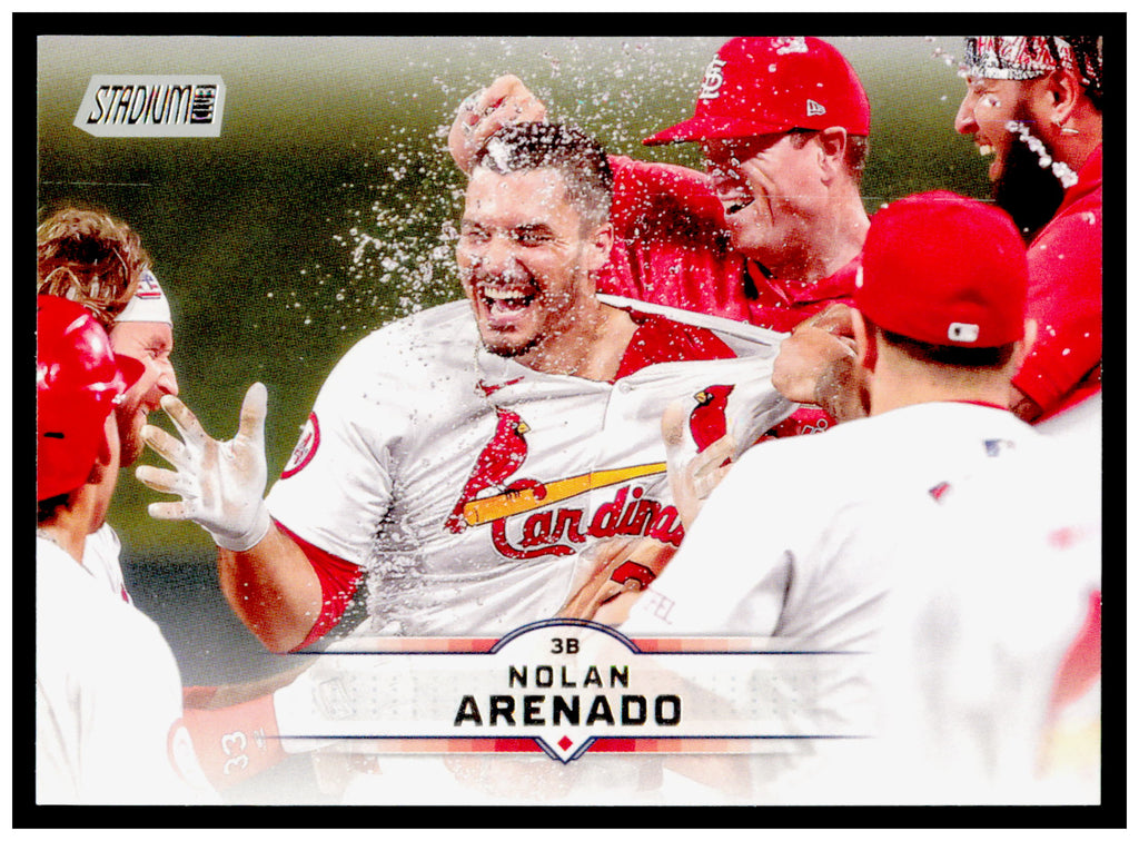 2025 Stadium Club Nolan Arenado Card St. Louis Cardinals #127