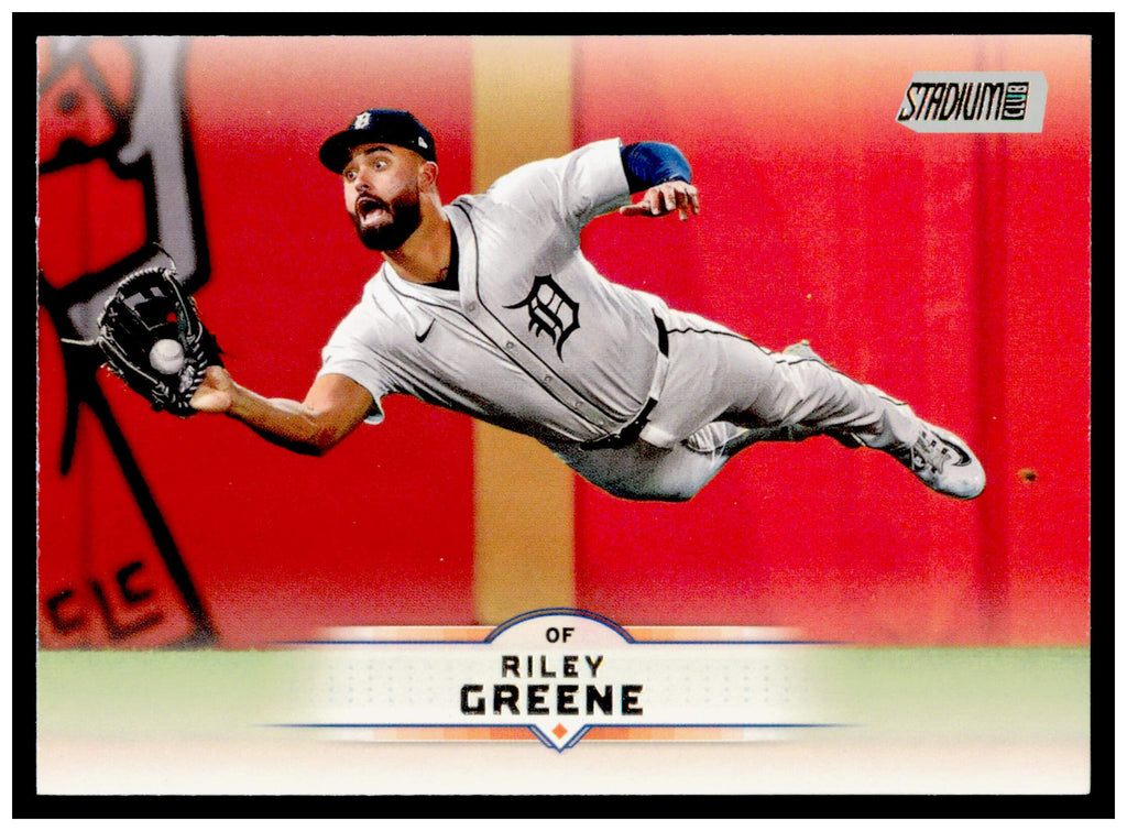2025 Stadium Club Riley Greene Card Detroit Tigers #76