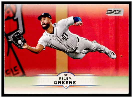 2025 Stadium Club Riley Greene Card Detroit Tigers #76