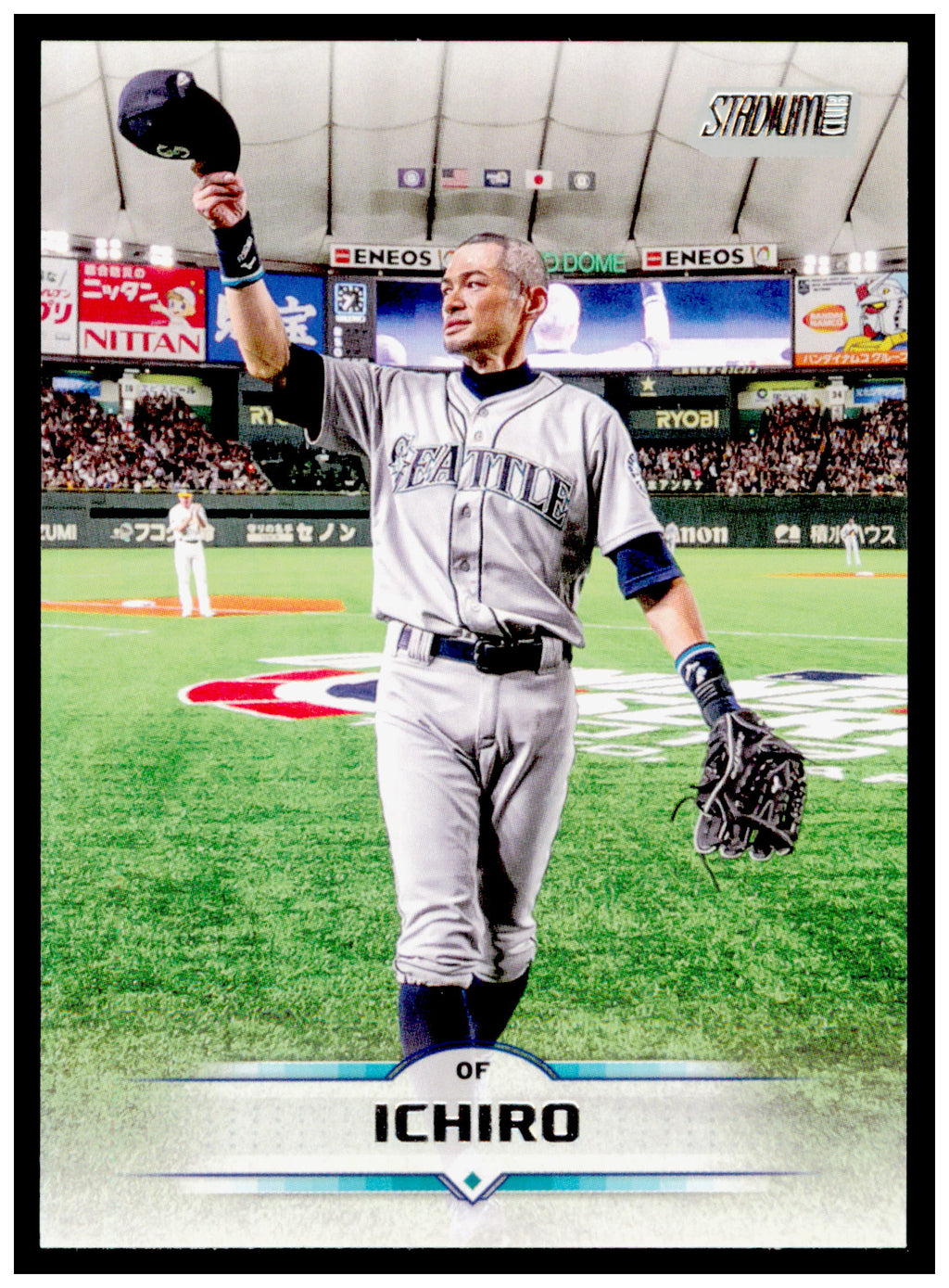 2025 Stadium Club Ichiro Card Seattle Mariners #182