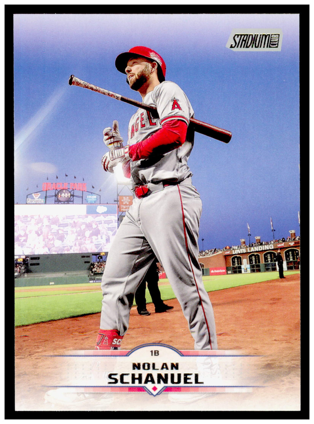 2025 Stadium Club Nolan Schanuel Card Los Angeles Angels #88