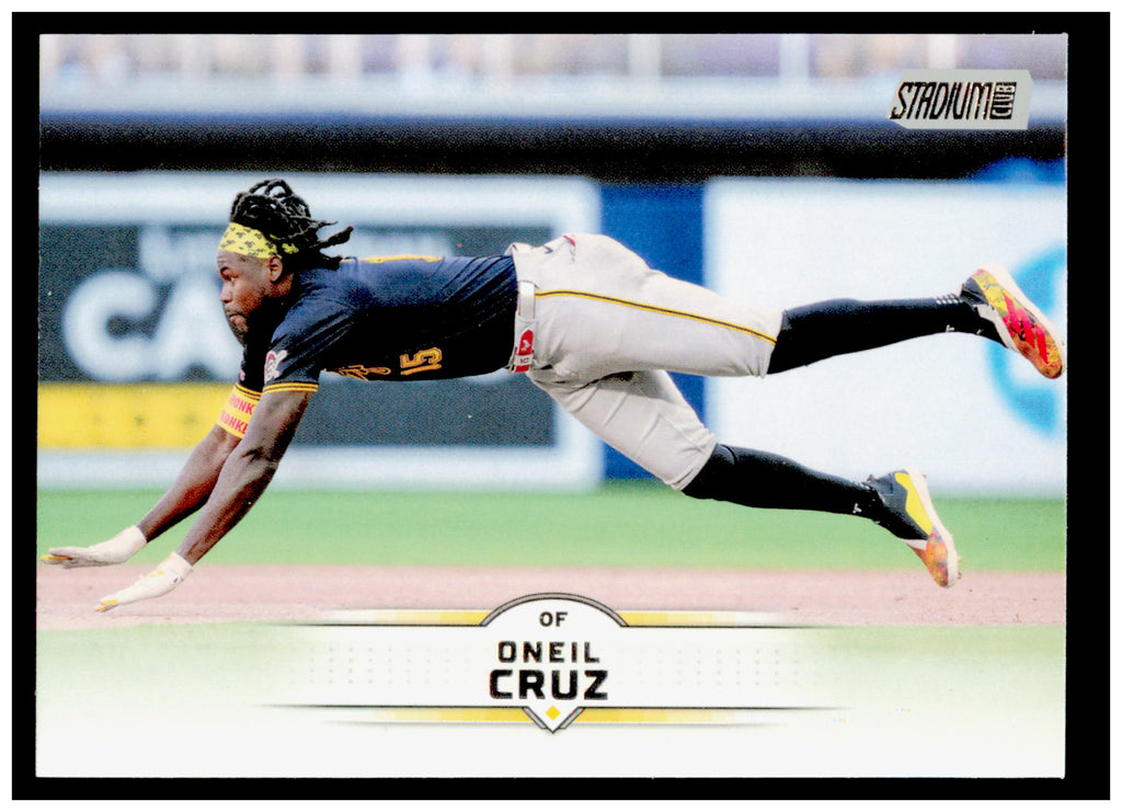 2025 Stadium Club Oneil Cruz Card Pittsburgh Pirates #169