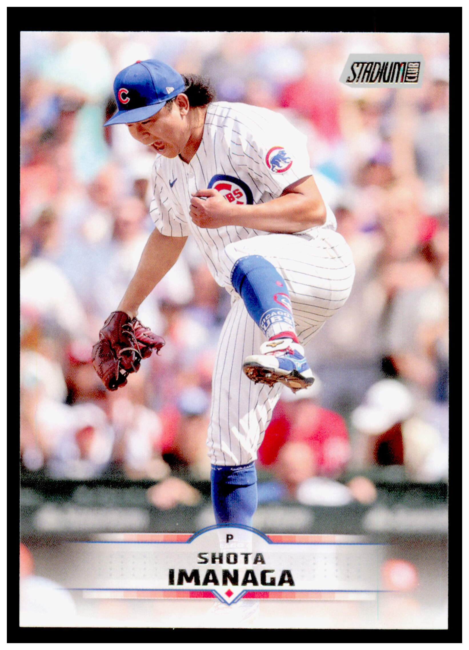 2025 Stadium Club Shota Imanaga Card Blue Foil Chicago Cubs #48