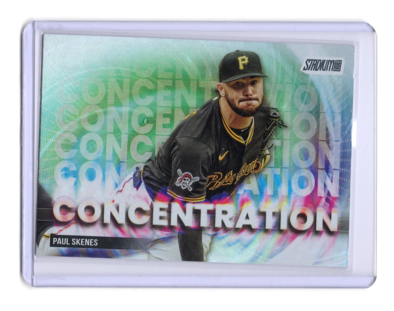 2025 Stadium Club Paul Skenes Card Concentration Pittsburgh Pirates #C-6
