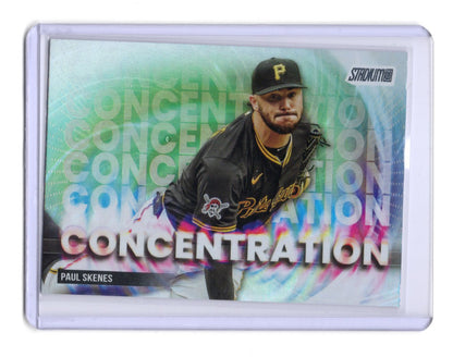 2025 Stadium Club Paul Skenes Card Concentration Pittsburgh Pirates #C-6
