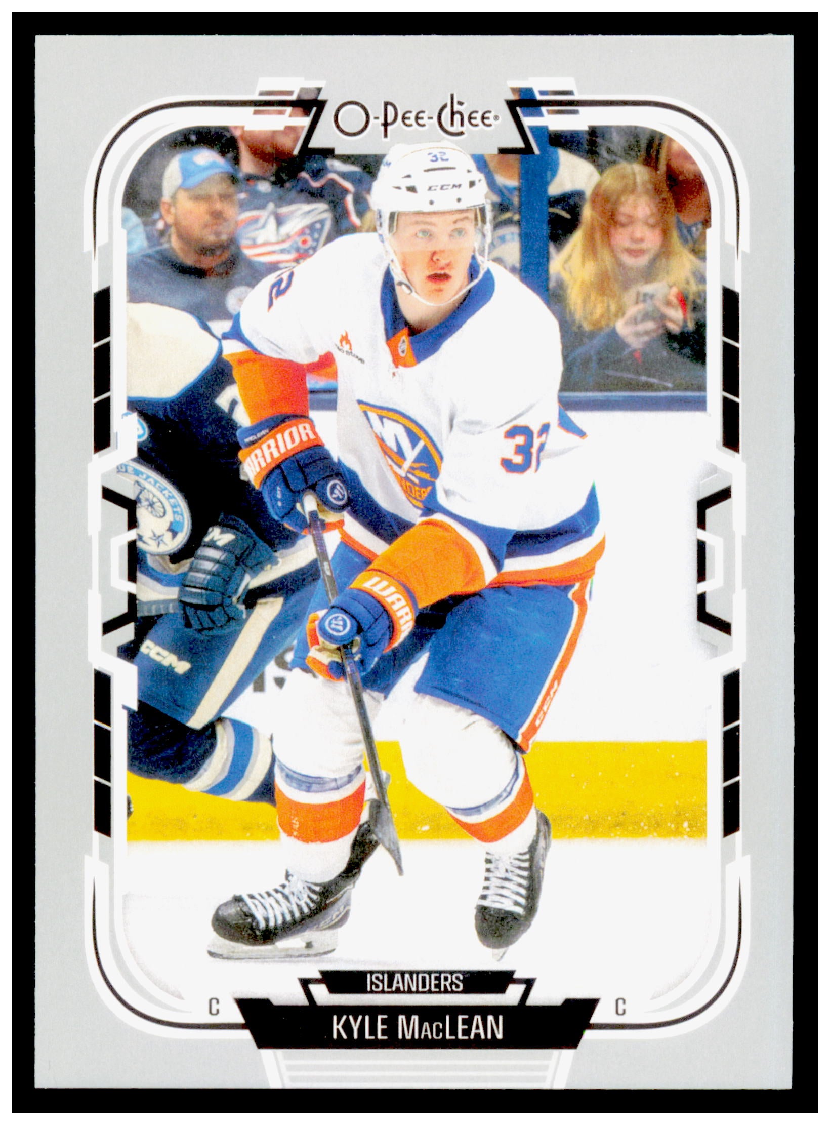 2025-26 O-Pee-Chee Kyle MacLean Card New York Islanders #163