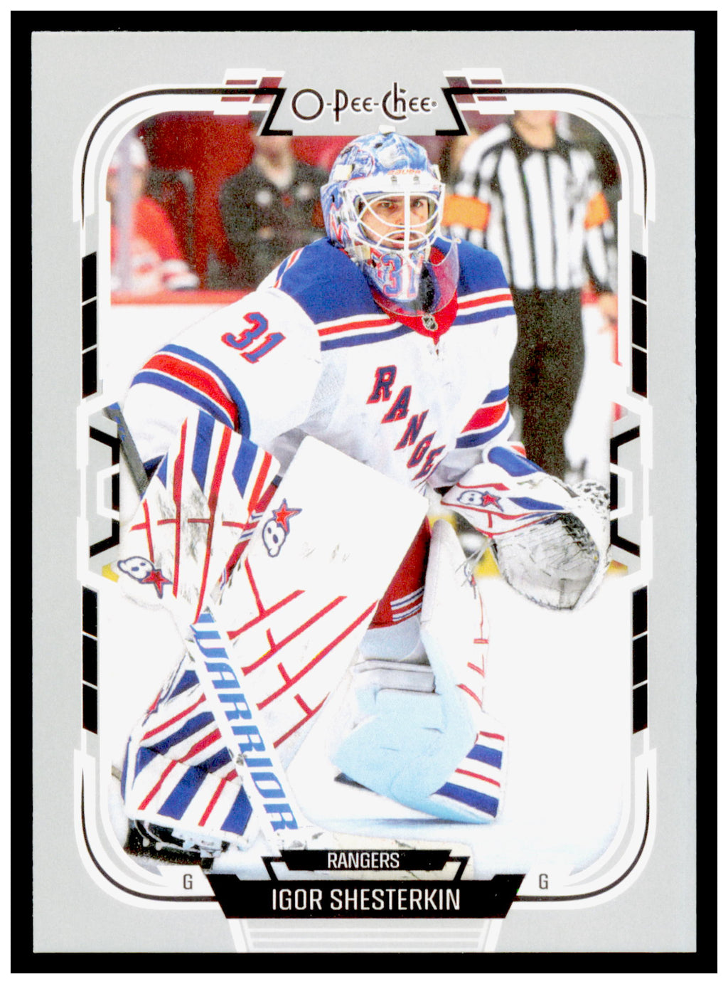 2025-26 O-Pee-Chee Igor Shesterkin Card New York Rangers #143