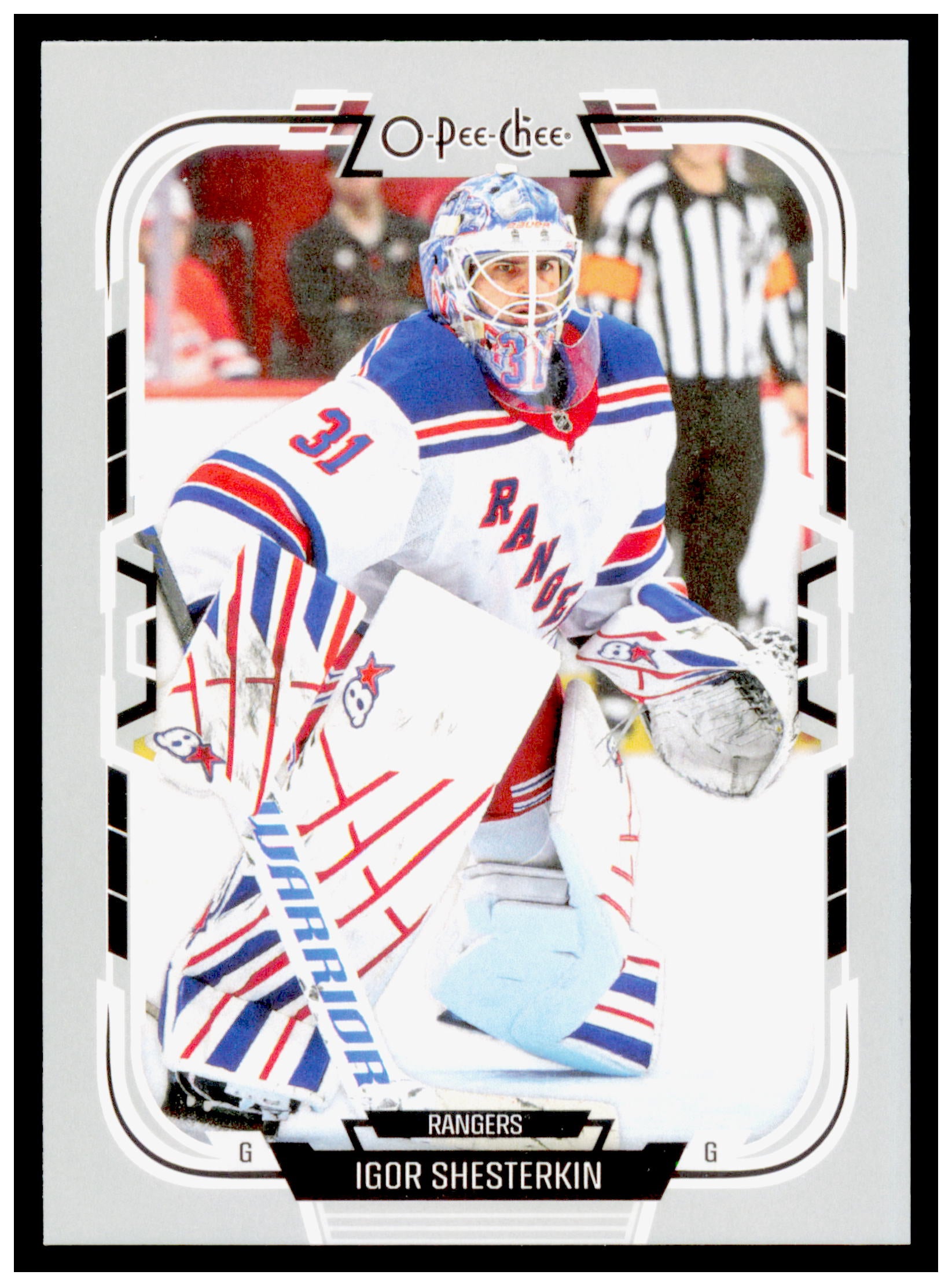 2025-26 O-Pee-Chee Igor Shesterkin Card New York Rangers #143