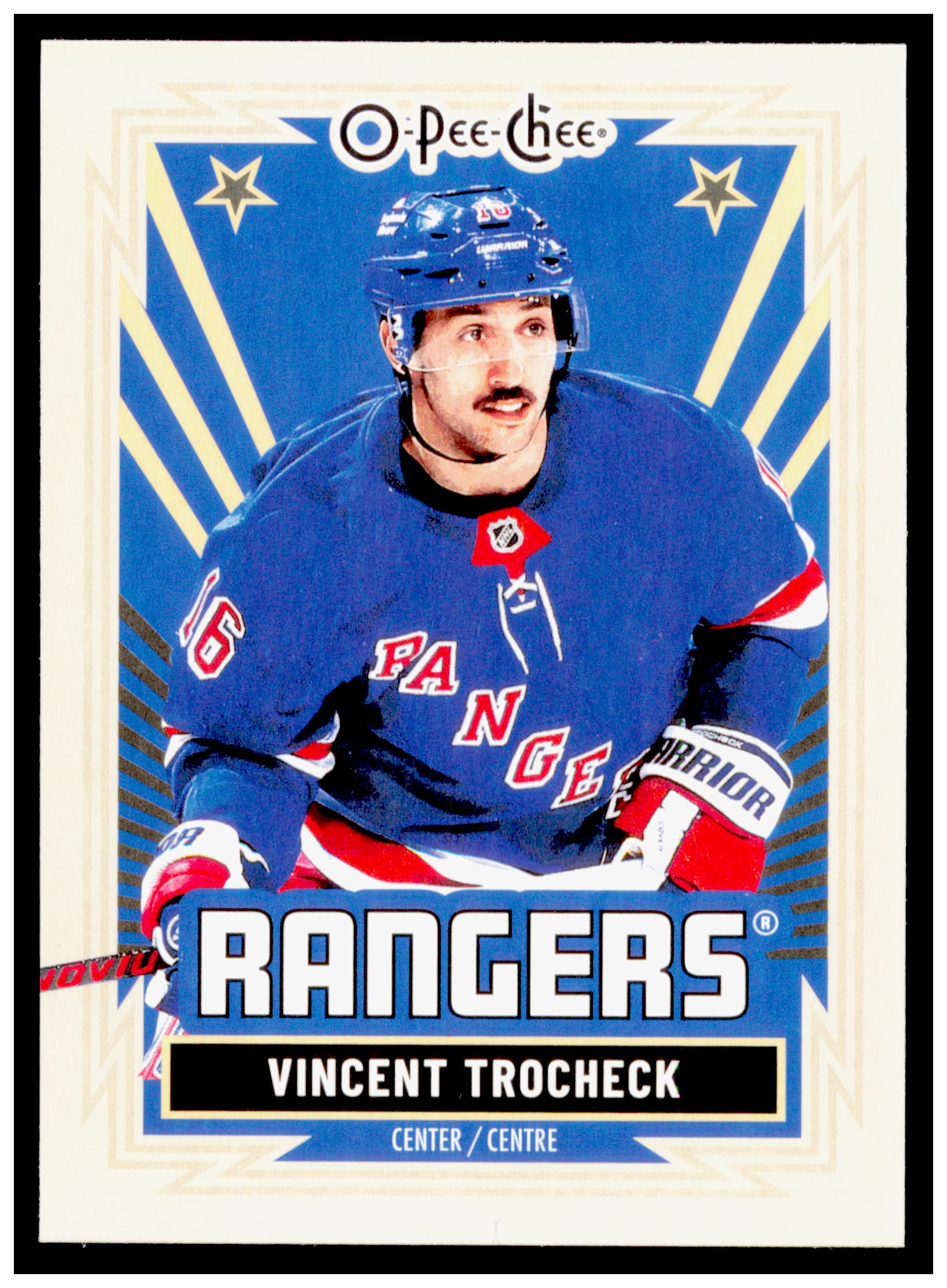 2025-26 O-Pee-Chee Vincent Trocheck Card Retro New York Rangers #133