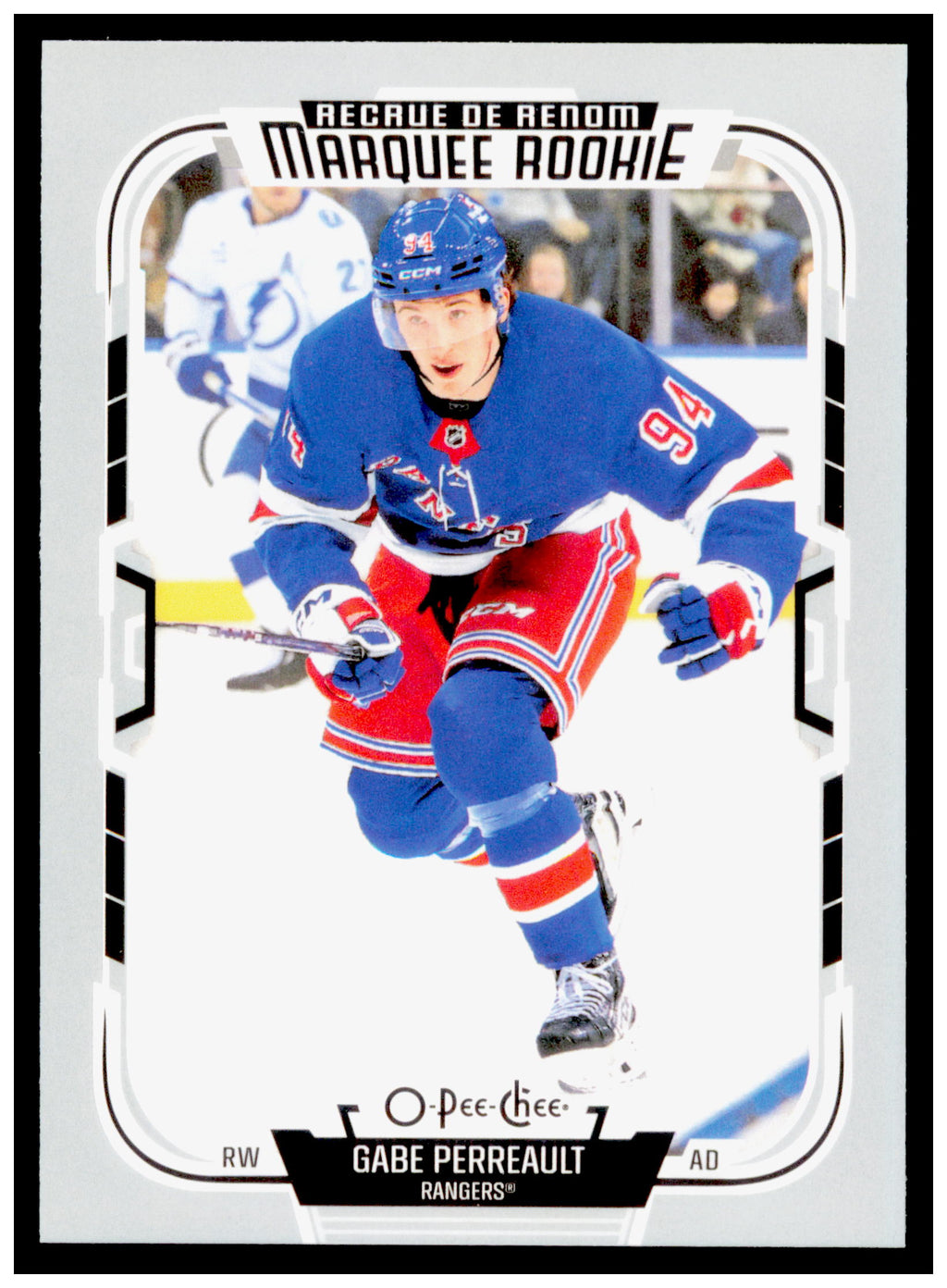 2025-26 O-Pee-Chee Gabe Perreault Card RC New York Rangers #548