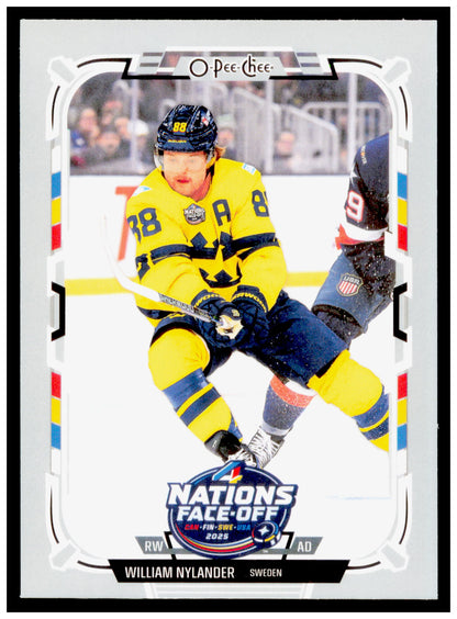 2025-26 O-Pee-Chee William Nylander Card Sweden #533
