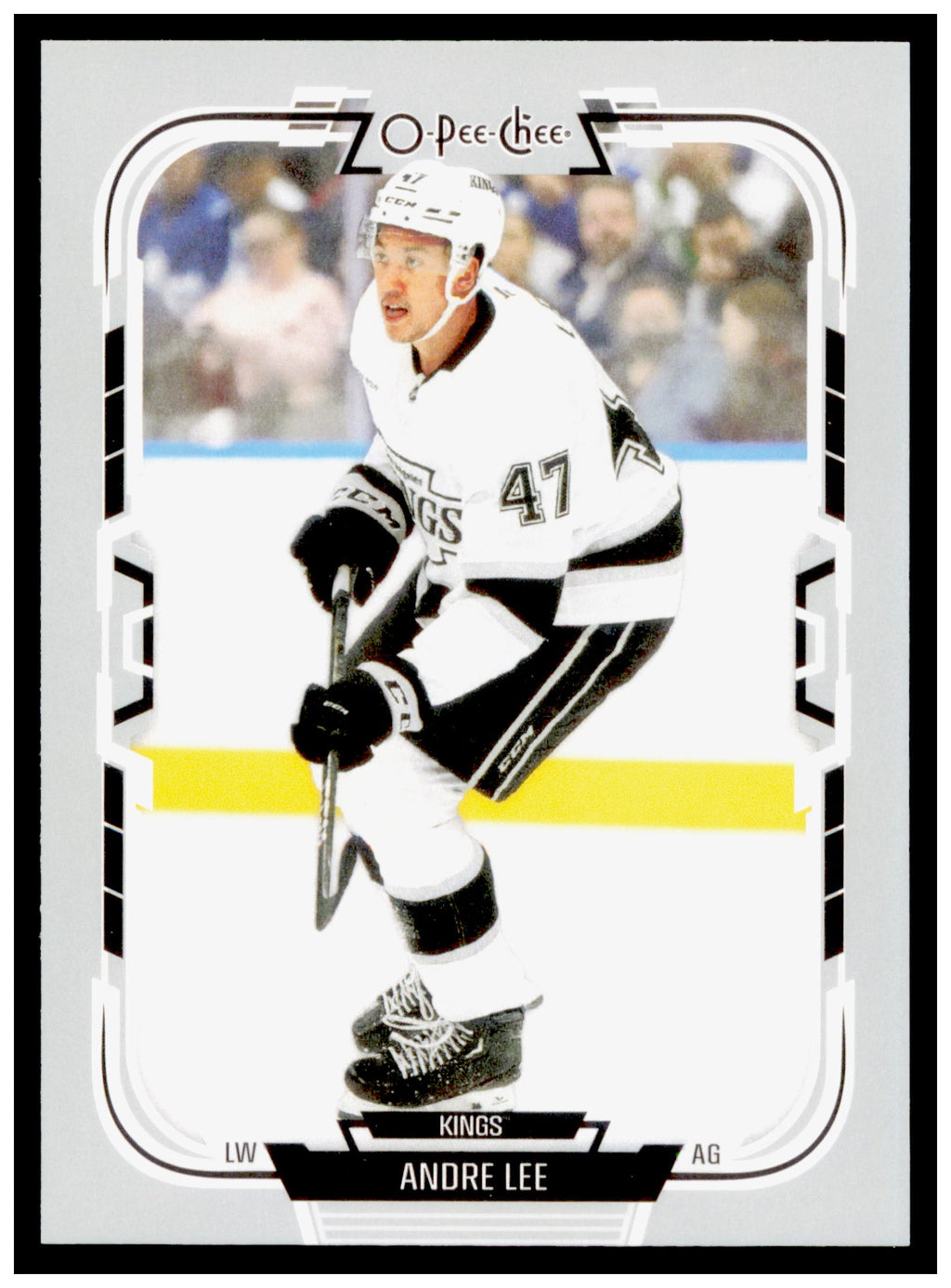 2025-26 O-Pee-Chee Andre Lee Card Los Angeles Kings #182