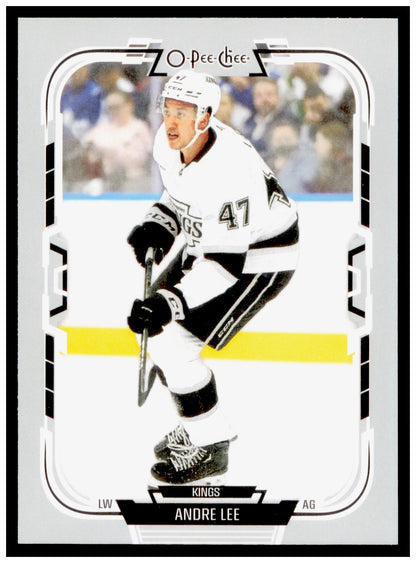 2025-26 O-Pee-Chee Andre Lee Card Los Angeles Kings #182