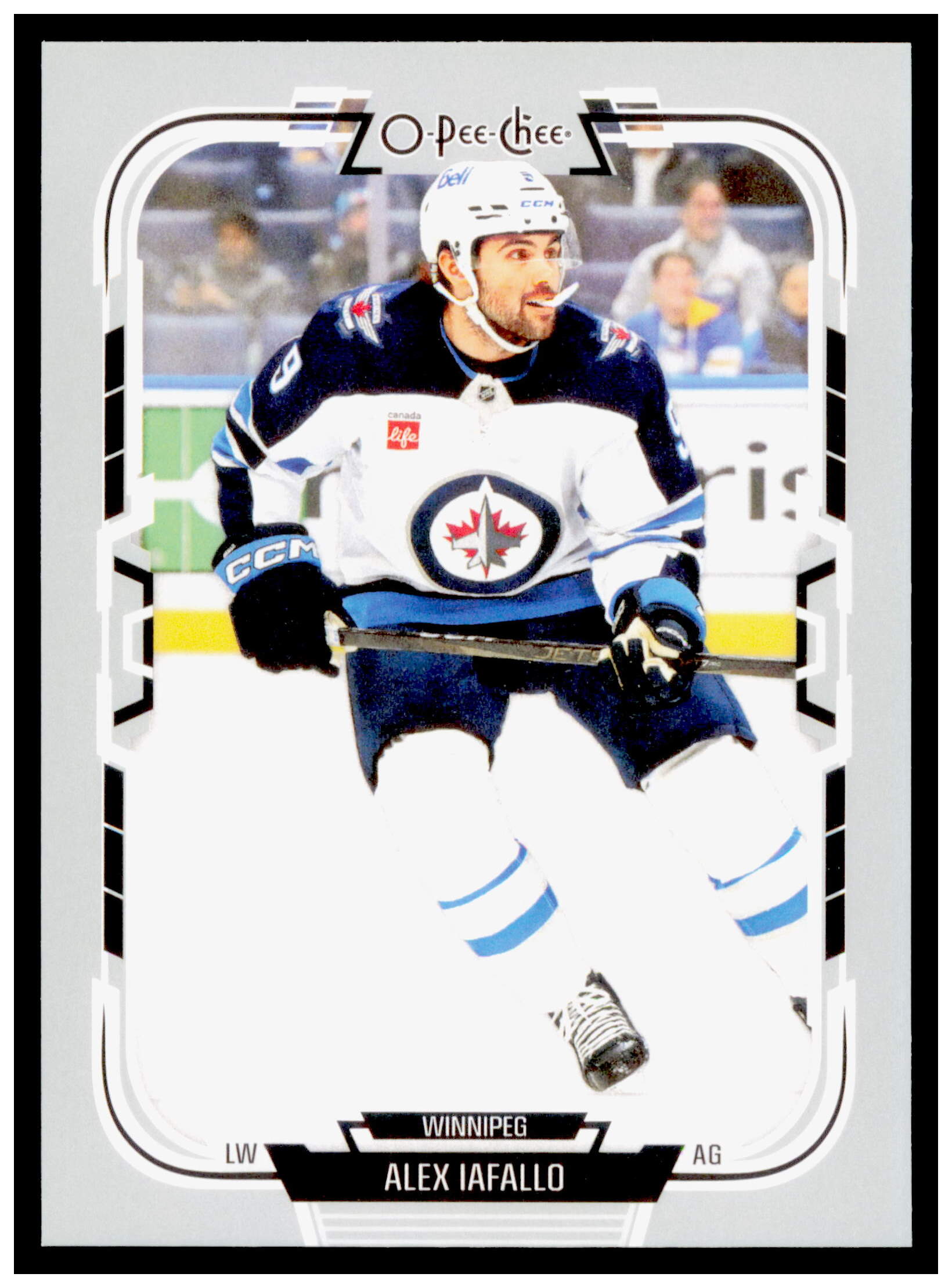2025-26 O-Pee-Chee Alex Iafallo Card Winnipeg Jets #170