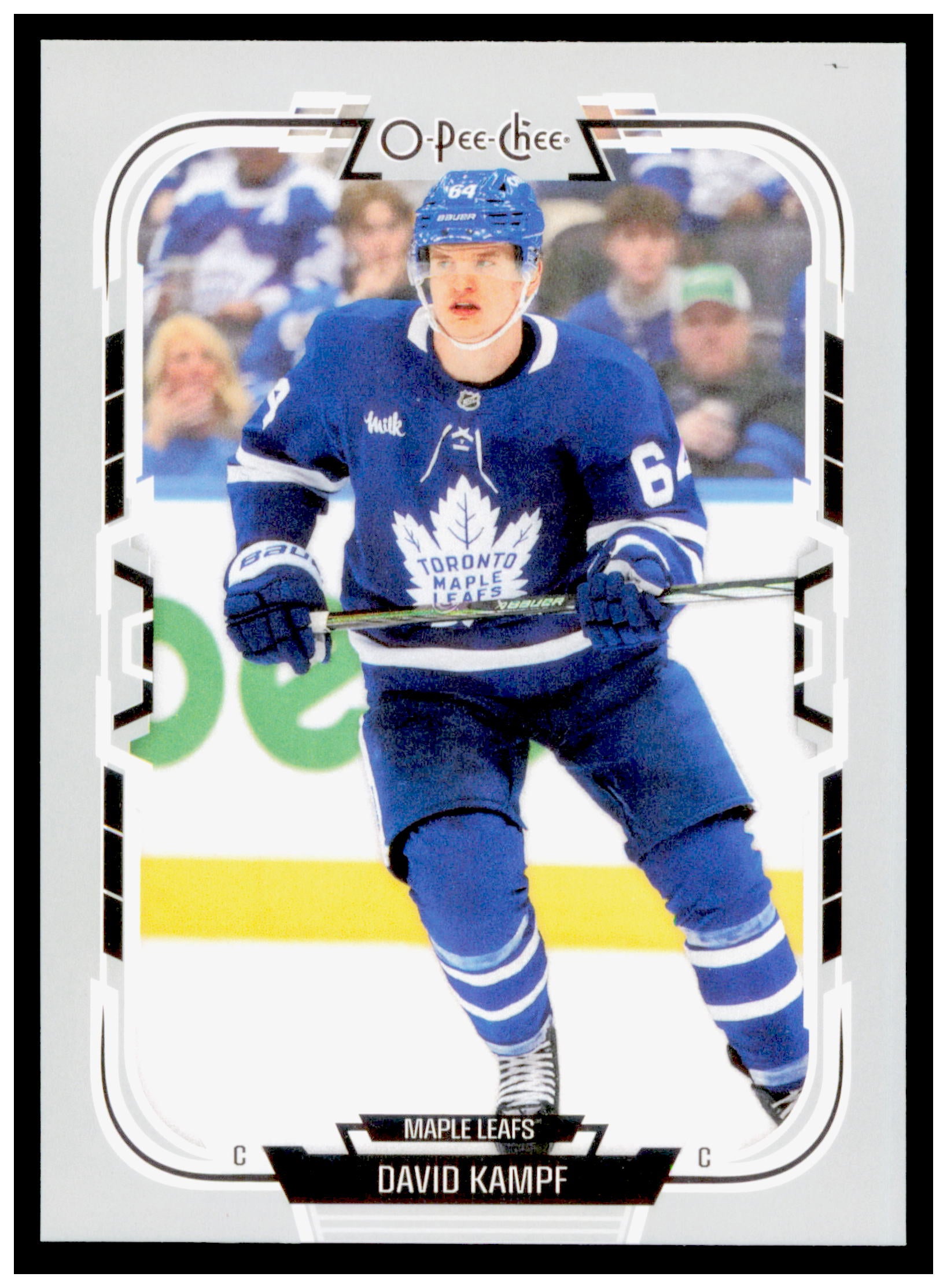 2025-26 O-Pee-Chee David Kampf Card Toronto Maple Leafs #480
