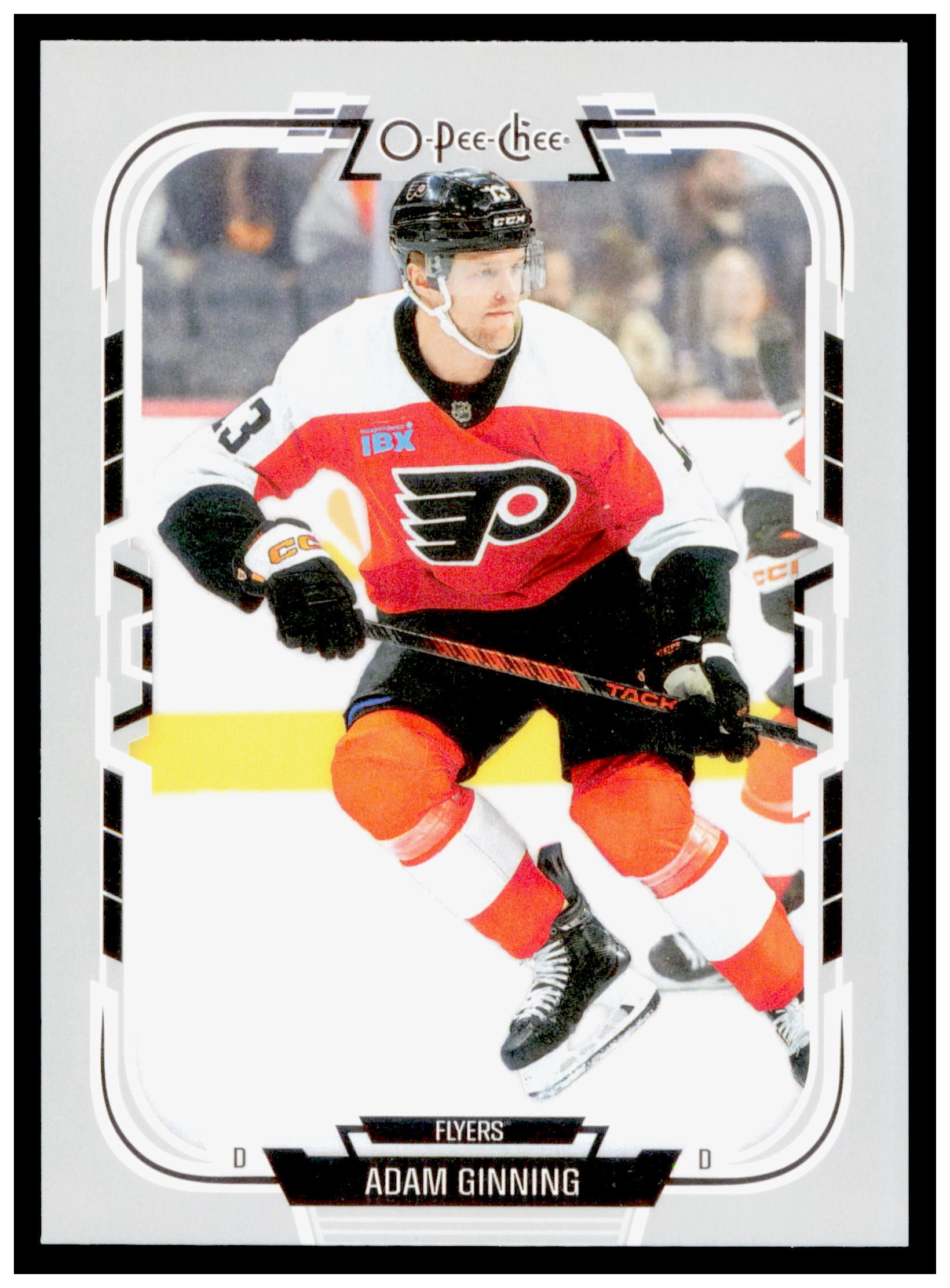 2025-26 O-Pee-Chee Adam Ginning Card Philadelphia Flyers #459