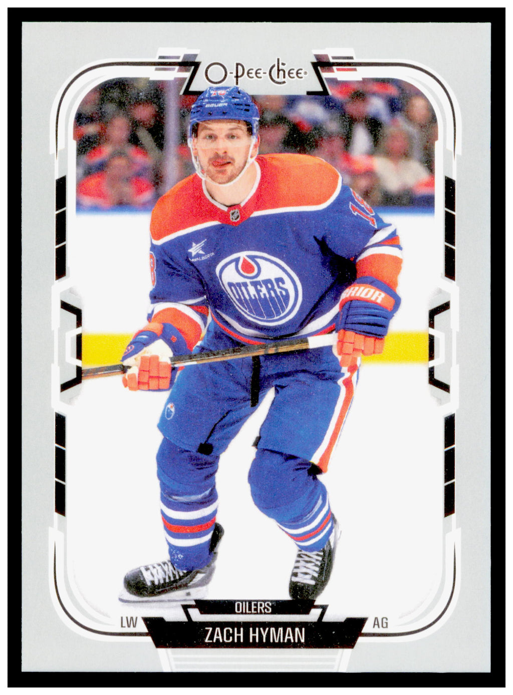 2025-26 O-Pee-Chee Zach Hyman Card Edmonton Oilers #232