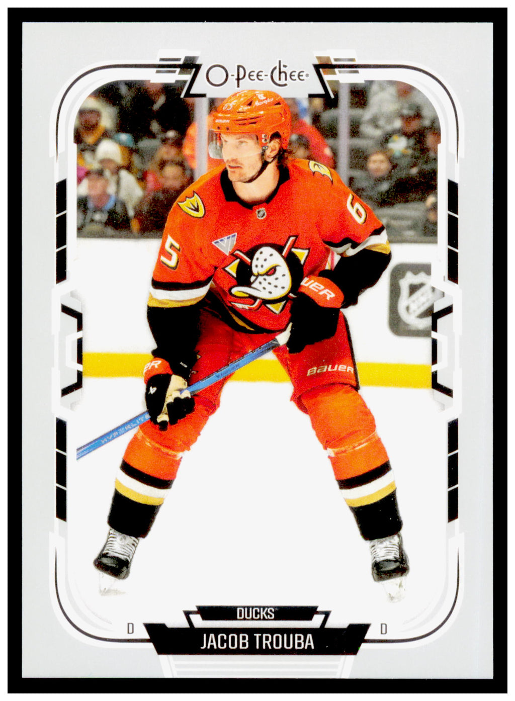 2025-26 O-Pee-Chee Jacob Trouba Card Anaheim Ducks #71