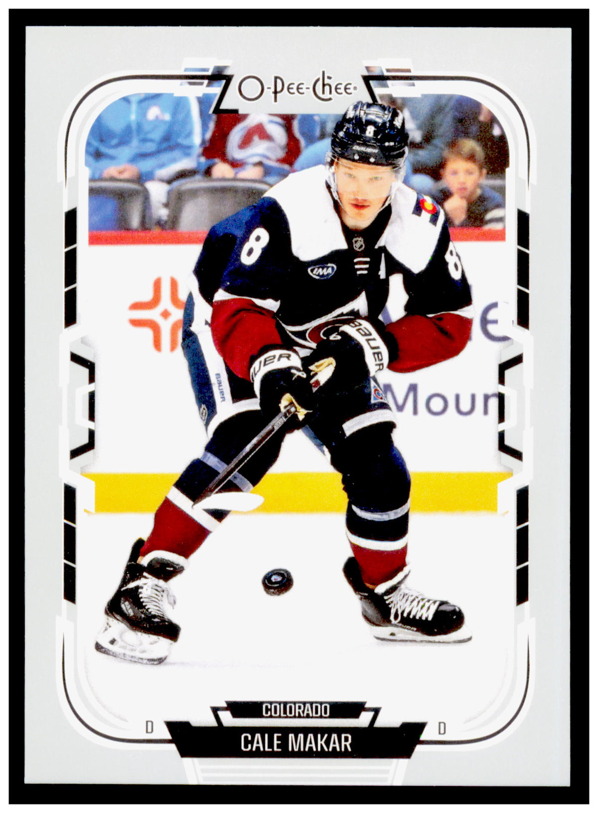 2025-26 O-Pee-Chee Cale Makar Card Colorado Avalanche #27