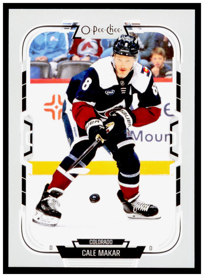 2025-26 O-Pee-Chee Cale Makar Card Colorado Avalanche #27