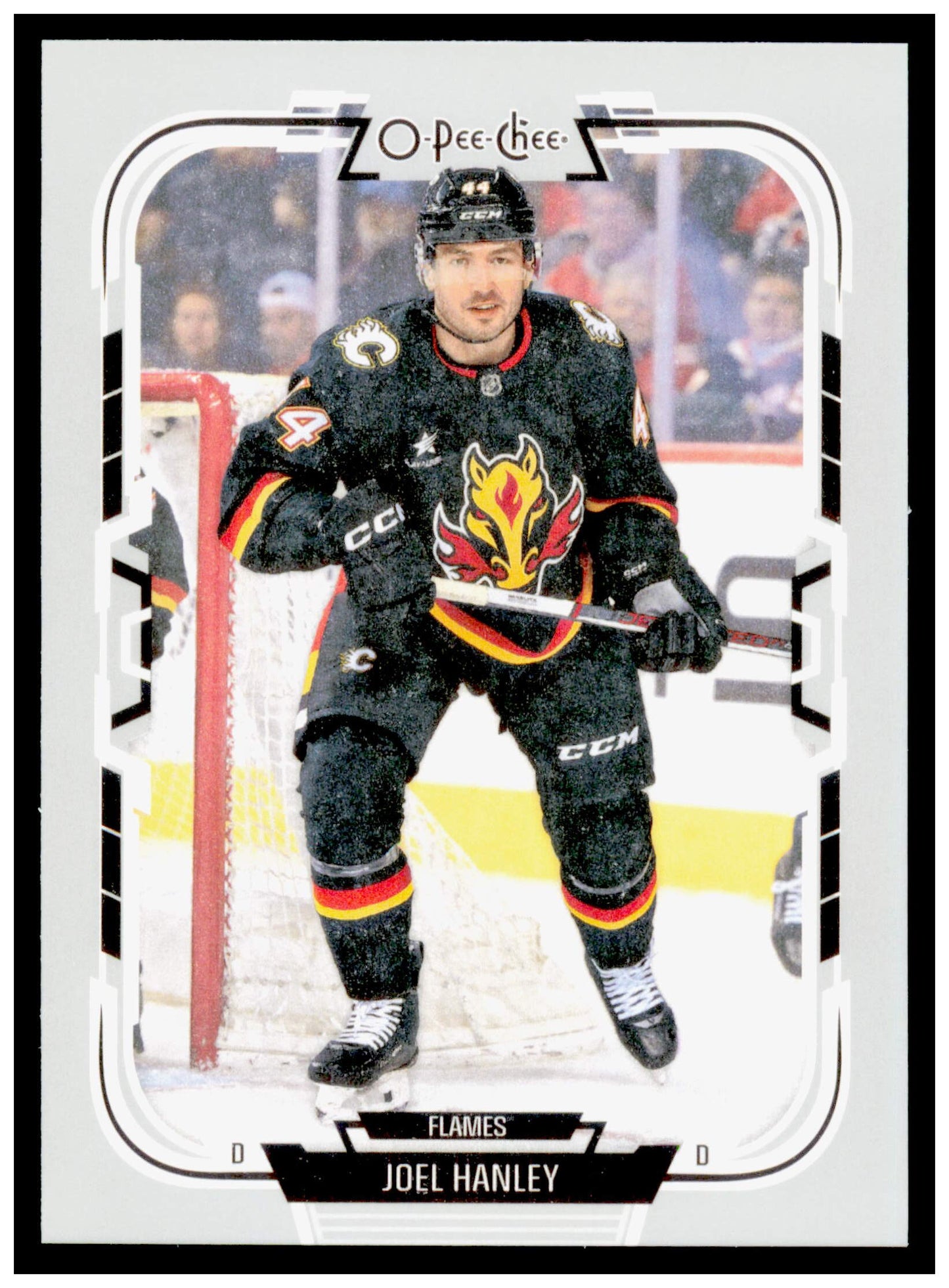 2025-26 O-Pee-Chee Joel Hanley Card Calgary Flames #311