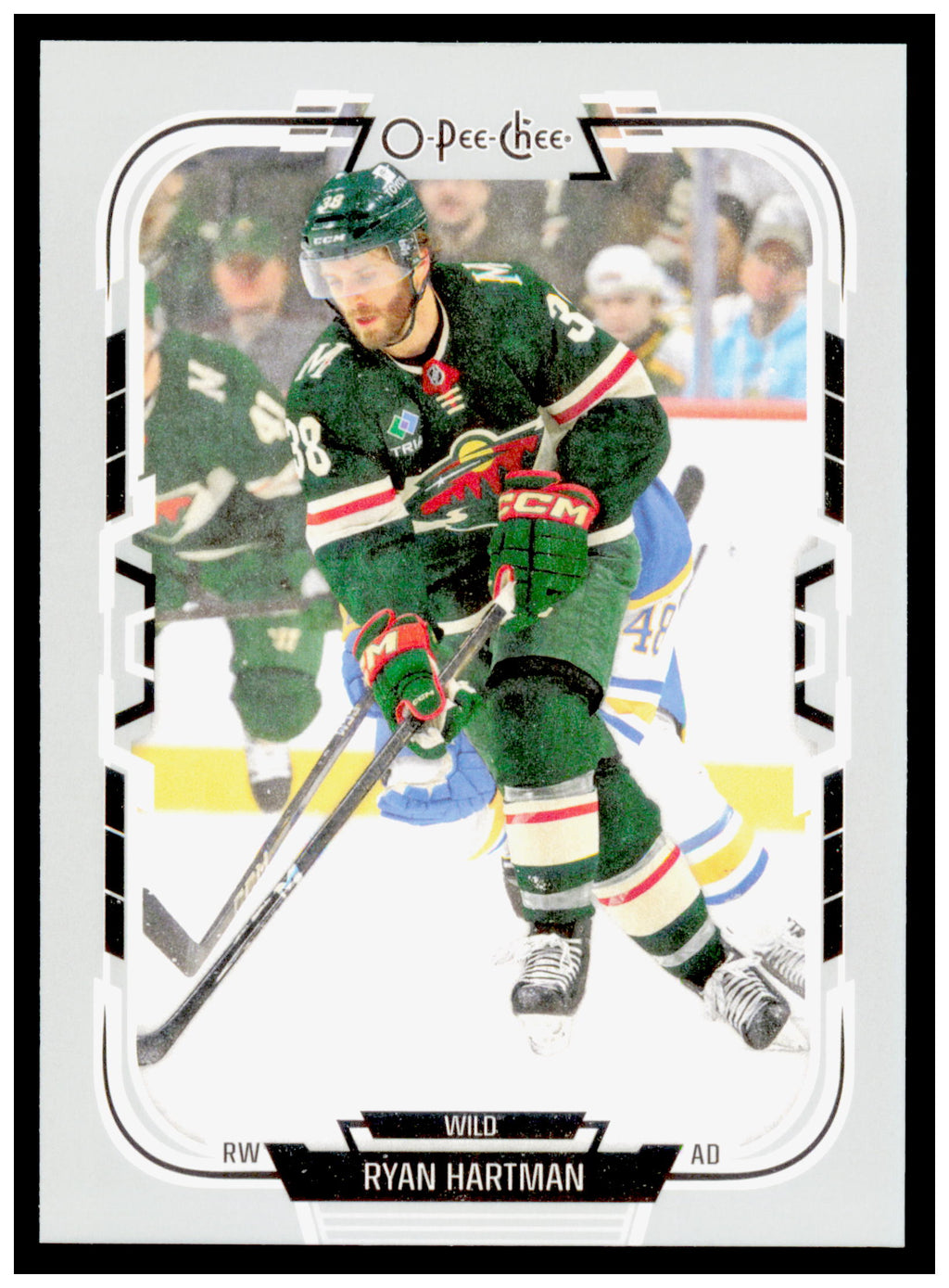 2025-26 O-Pee-Chee Ryan Hartman Card Minnesota Wild #373