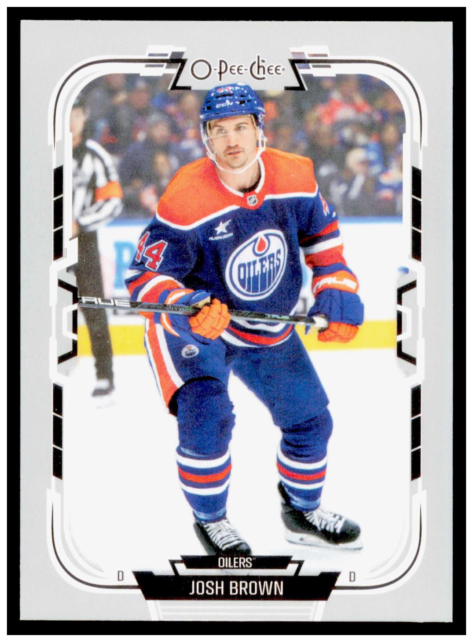 2025-26 O-Pee-Chee Josh Brown Card Edmonton Oilers #402