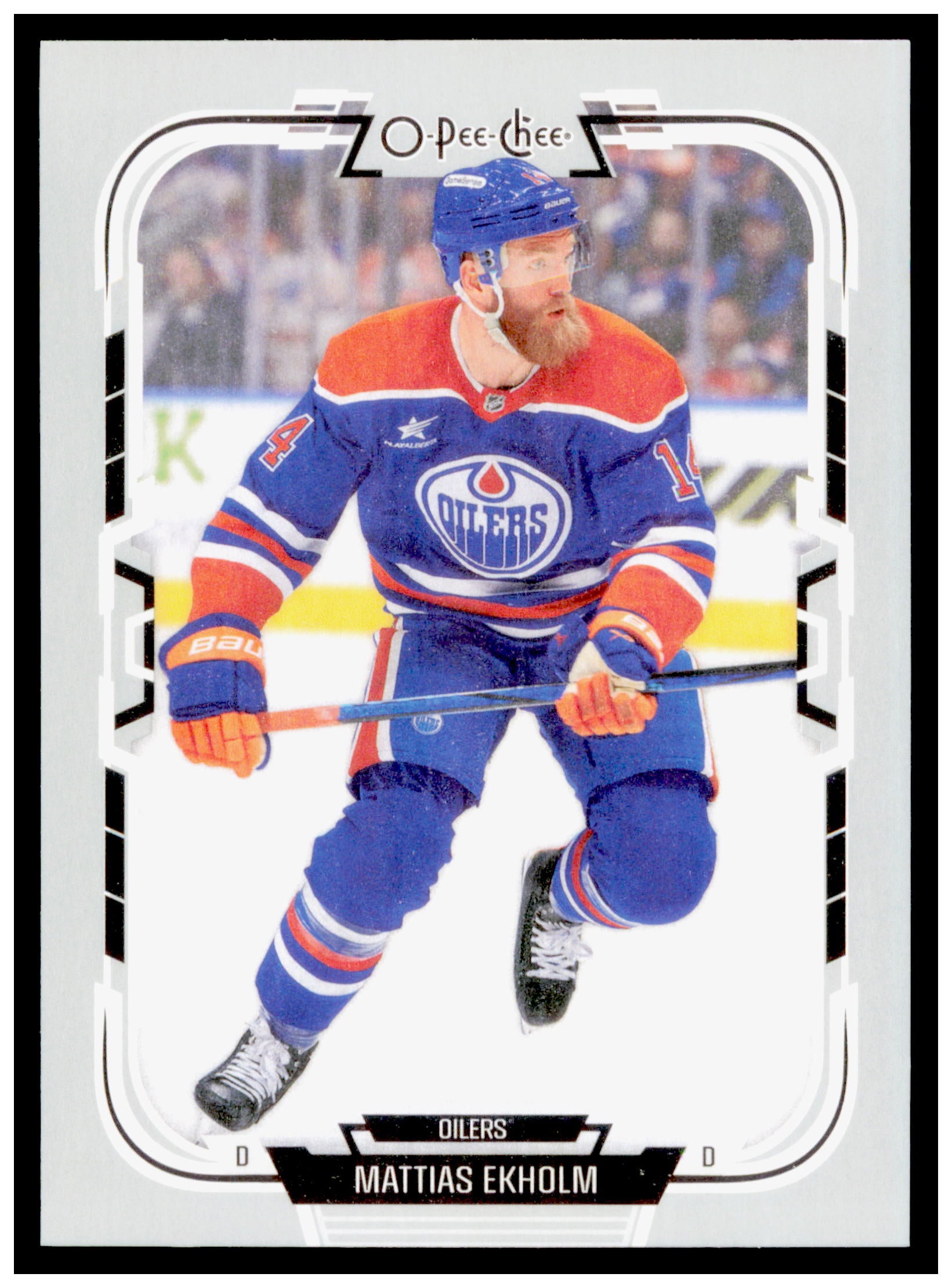 2025-26 O-Pee-Chee Mattias Ekholm Card Edmonton Oilers #202