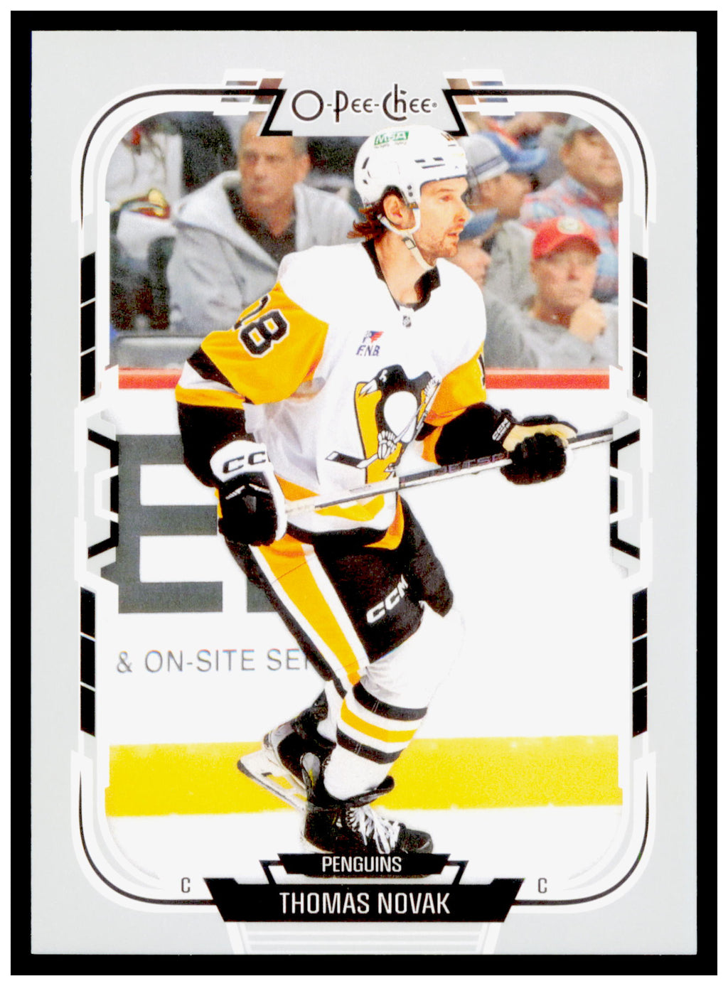 2025-26 O-Pee-Chee Thomas Novak Card Pittsburgh Penguins #89