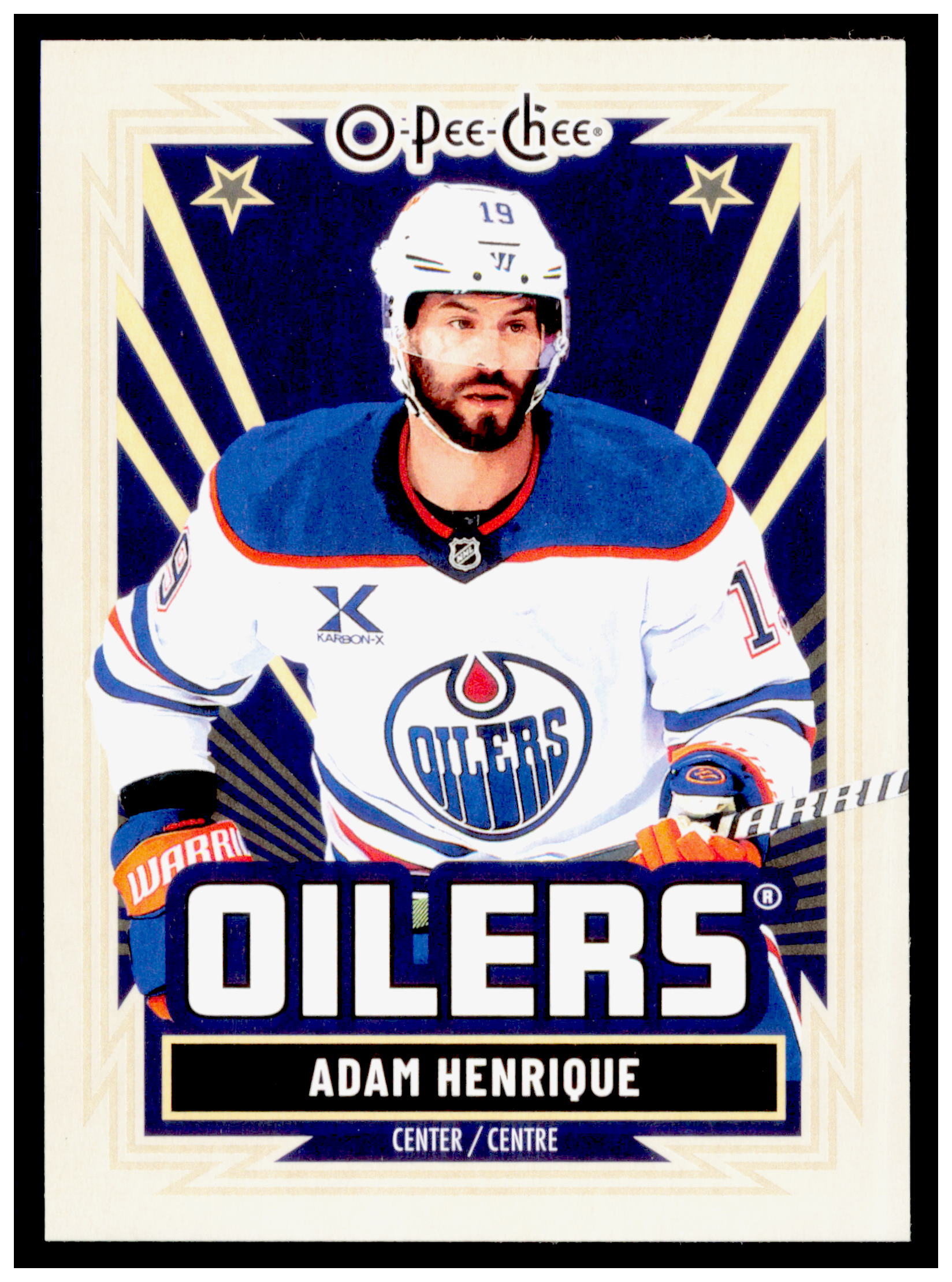 2025-26 O-Pee-Chee Adam Henrique Card Retro Edmonton Oilers #432