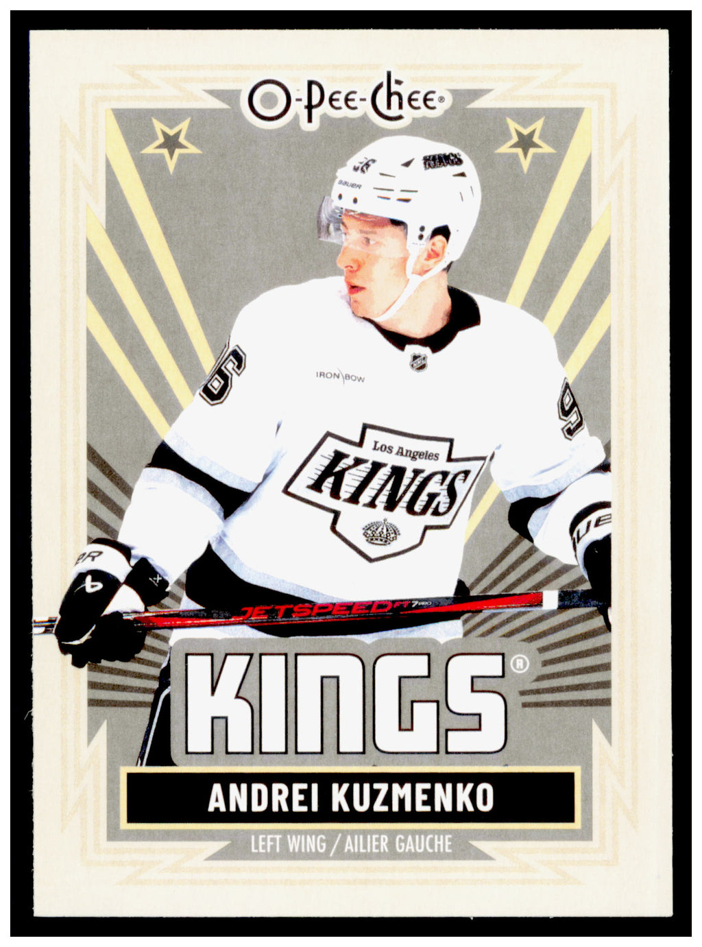 2025-26 O-Pee-Chee Andrei Kuzmenko Card Retro Los Angeles Kings #88