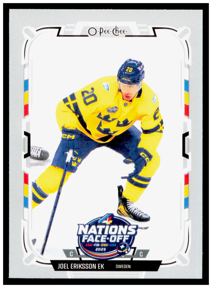 2025-26 O-Pee-Chee Joel Eriksson Ek Card Sweden #511
