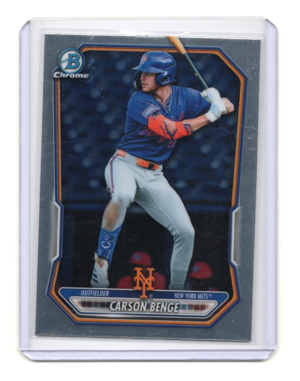 2026 Bowman Carson Benge Card Chrome Prospects New York Mets #BCP-111