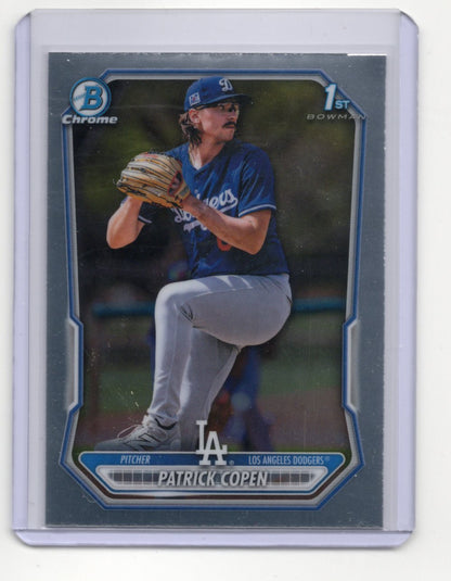 2026 Bowman Patrick Copen Card Chrome Prospects Los Angeles Dodgers #BCP-138