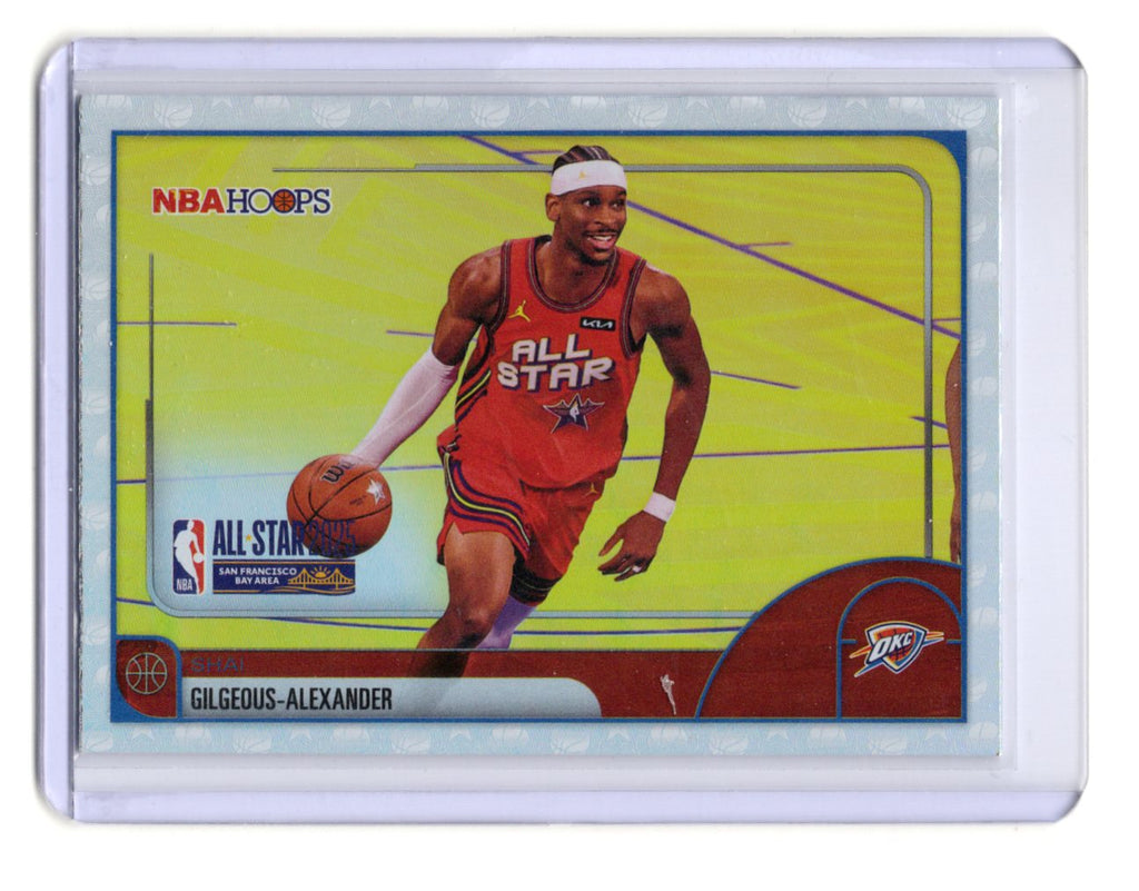 2025-26 Hoops Shai Gilgeous-Alexander Card Oklahoma City Thunder #286