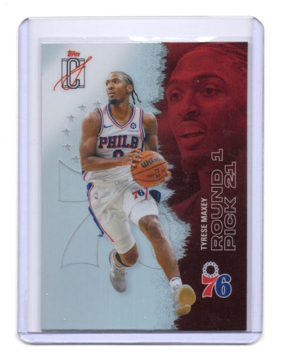 2025-26 Topps Signature Class Tyrese Maxey Card Philadelphia 76ers #18