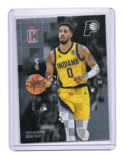 2025-26 Topps Signature Class Tyrese Haliburton Card After Image Pacers #AF-20