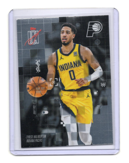 2025-26 Topps Signature Class Tyrese Haliburton Card After Image Pacers #AF-20