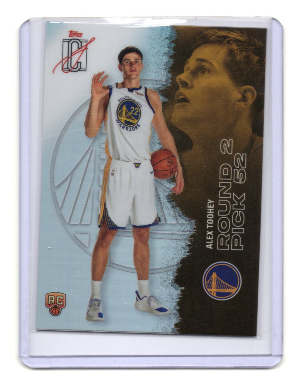 2025-26 Topps Signature Class Alex Toohey RC Refractor #146 Warriors