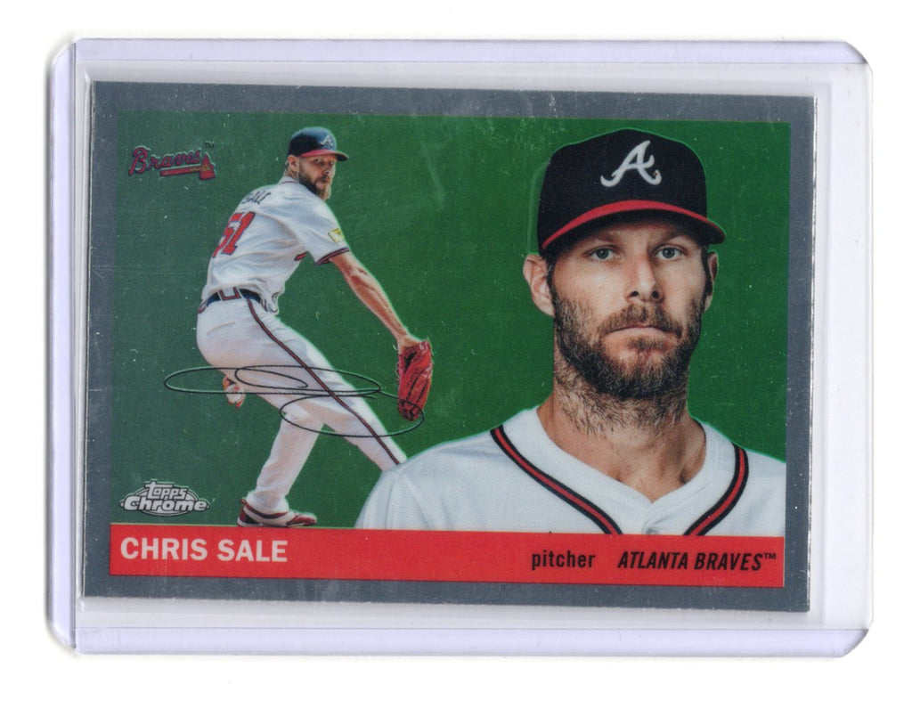 2025 Topps Chrome Platinum Anniversary Chris Sale #49 Atlanta Braves