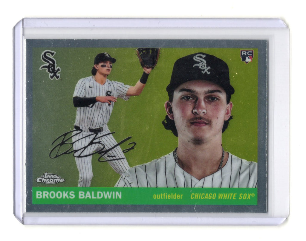 2025 Topps Chrome Platinum Anniversary Brooks Baldwin Rookie RC #252 White Sox