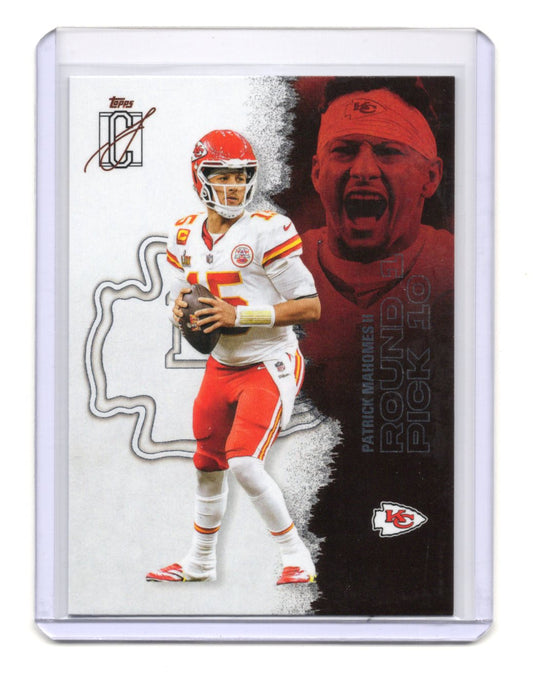 2025 Topps Signature Class Patrick Mahomes II Card Kansas City Chiefs #29