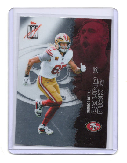 2025 Topps Signature Class George Kittle Card Chrome  49ers #53