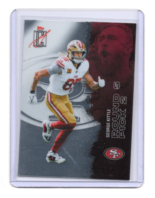 2025 Topps Signature Class George Kittle Card Chrome  49ers #53