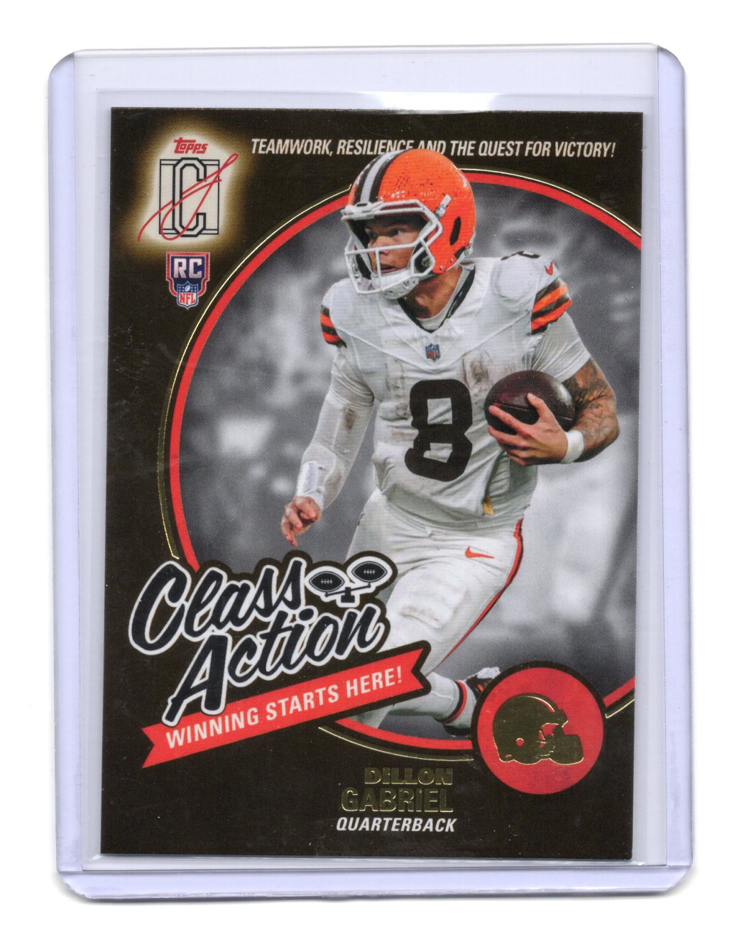 2025 Topps Signature Class Dillon Gabriel RC Class Action #CA-8 Browns