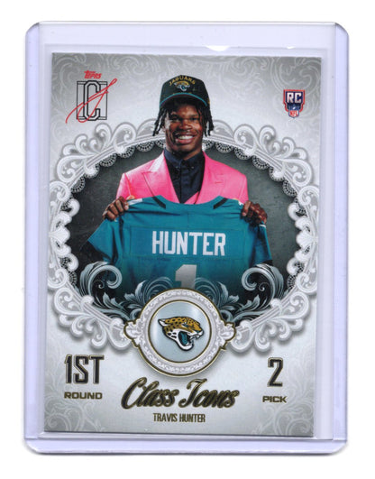 2025 Topps Signature Class Travis Hunter Card Class Icons  Jaguars #CI-23