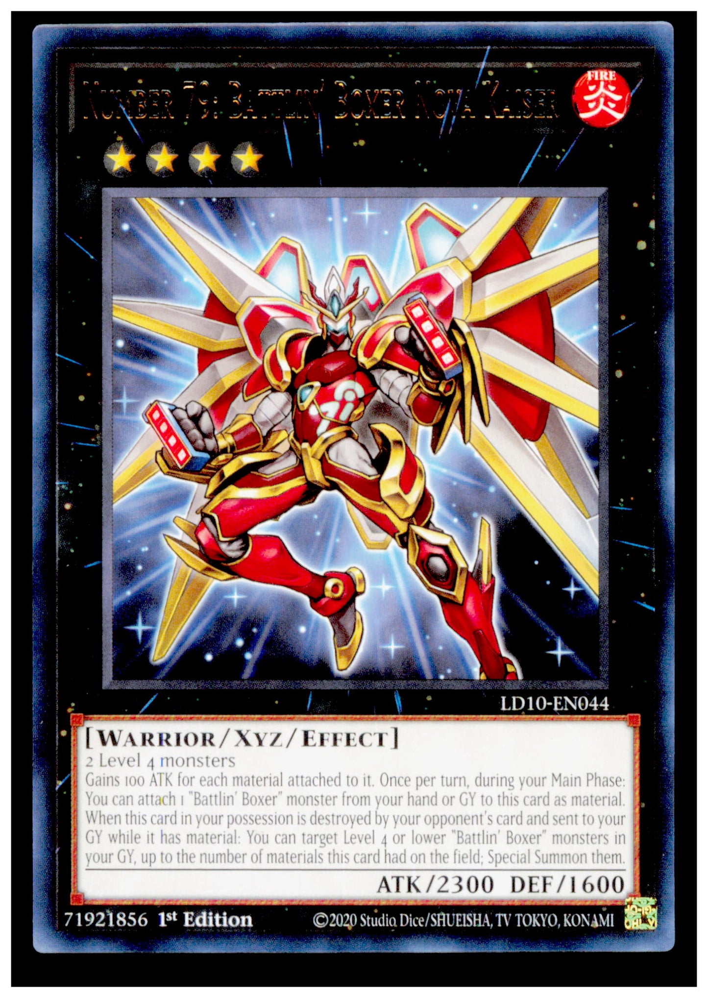 Legendary Duelists: Soulburning Volcano  Battlin' Boxer Nova Kaiser Yu Gi Oh