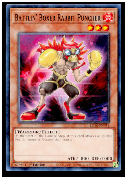 Legendary Duelists: Soulburning Volcano Battlin' Boxer Rabbit Puncher Yu Gi Oh